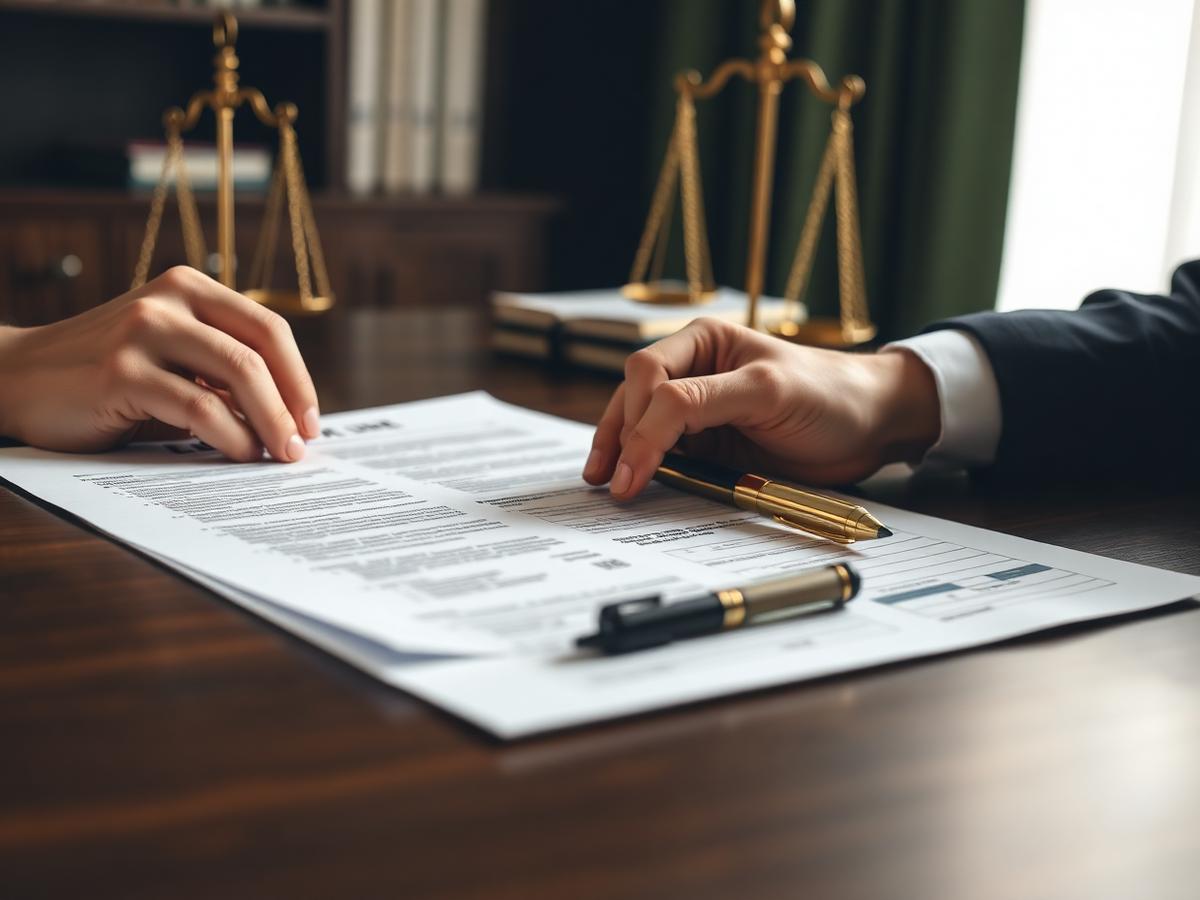 Revisão de contrato de locação de veículo em escritório de advocacia